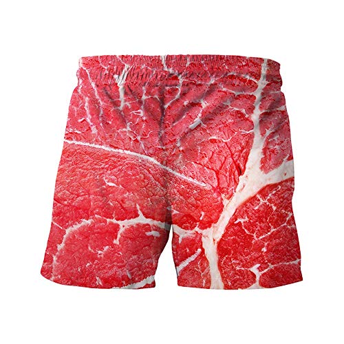 Mens Swim Trunks Men's Swim Trunks Quick Dry Surf Pants 3D Print Athletic Trunks Beach Swimwear3