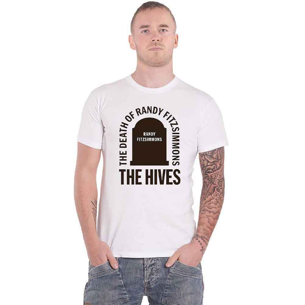 Rock Off officially licensed products The Hives Randy Gravestone T Shirt XL White