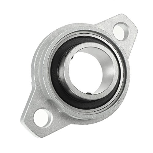 Hipicco Pillow Block Bearing, 2Pcs Kpl007 Flange Mounted Pillow Bearings - Bore 35Mm/1.38" Id Self Alignment Zinc Alloy Plummer Block Bearing For Diameter 35Mm Linear Shaft Rod #TOP3
