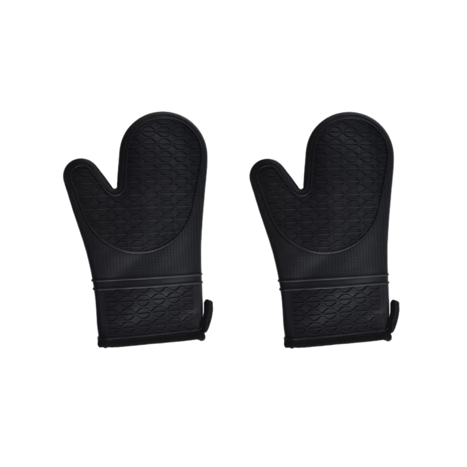 Silicone Oven Gloves, Heat Resistant Double Oven Mitts for BBQ