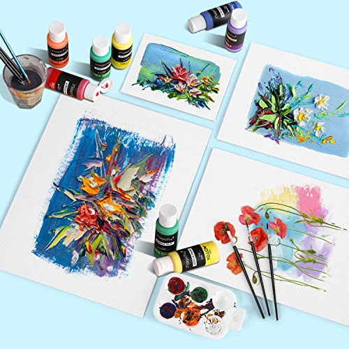 Magicfly Pannello di Tela per Dipingere Set di 28