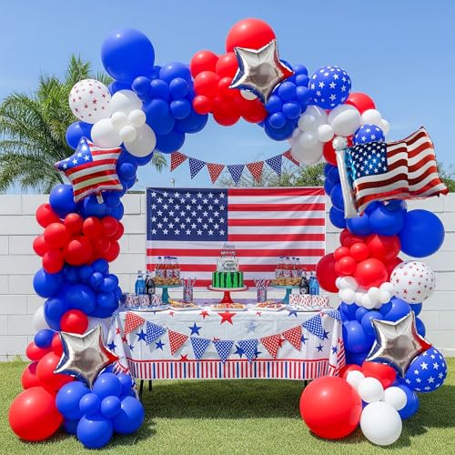 Décoration patriotique du 4 juillet idéale pour embellir vos fêtes de jardin et barbecues