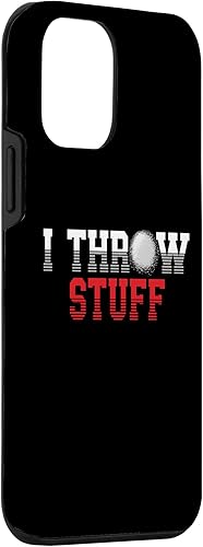 Vista 30 de iPhone 13 I Throw Stuff Pista de lanzamiento y campo Estuche Shot Put