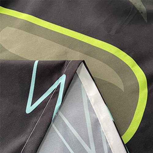 image for YUANZU Boys Kids Gaming Curtains Rod Pocket Gamer Gamepad Abstract Vid