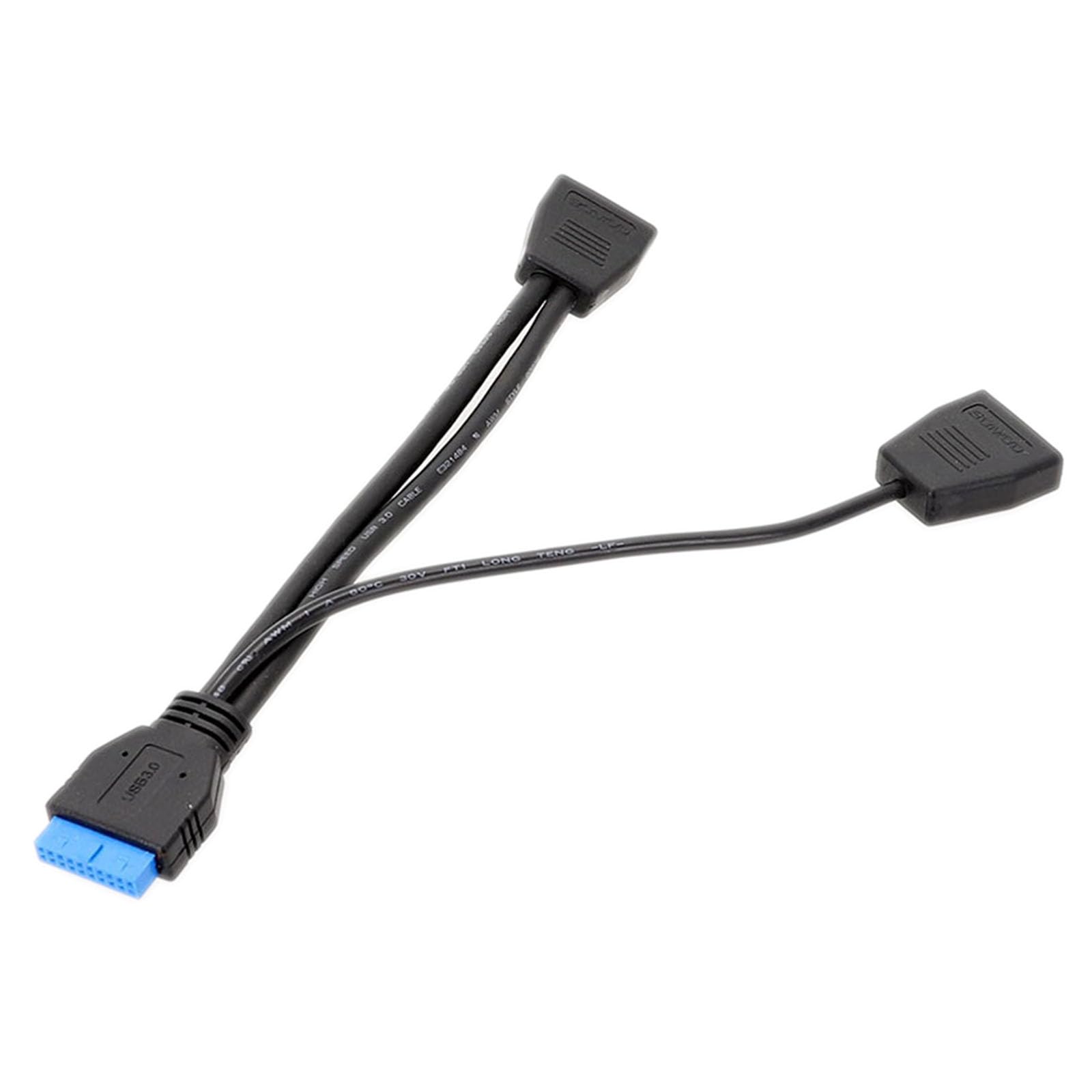 Amazon | 19Pin USB ヘッダ USB3.0 1 に 2 スプリッタ内部 USB ハブ
