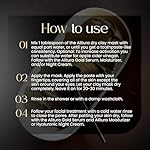 Alitura Clay Face Mask – Exfoliating, Hydrating & Anti-Aging Facial Mask with Vitamin C & Pearl Powder – Pore Cleansing Face Mask for Acne, Blackheads & Glowing Skin – 7.1 oz - Image 5