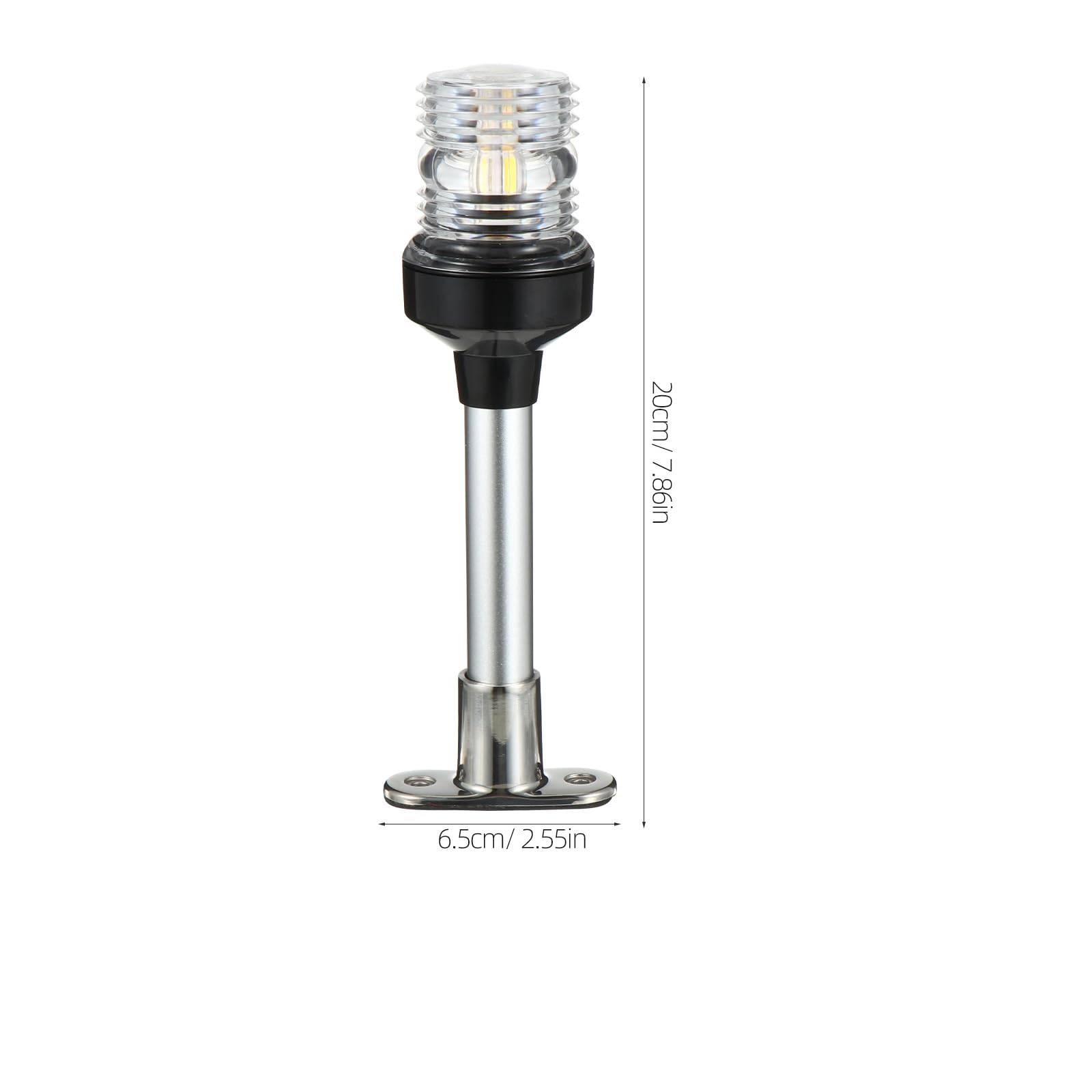 Luz de Navegación LED 360° para Yate, 33 Led, Blanco