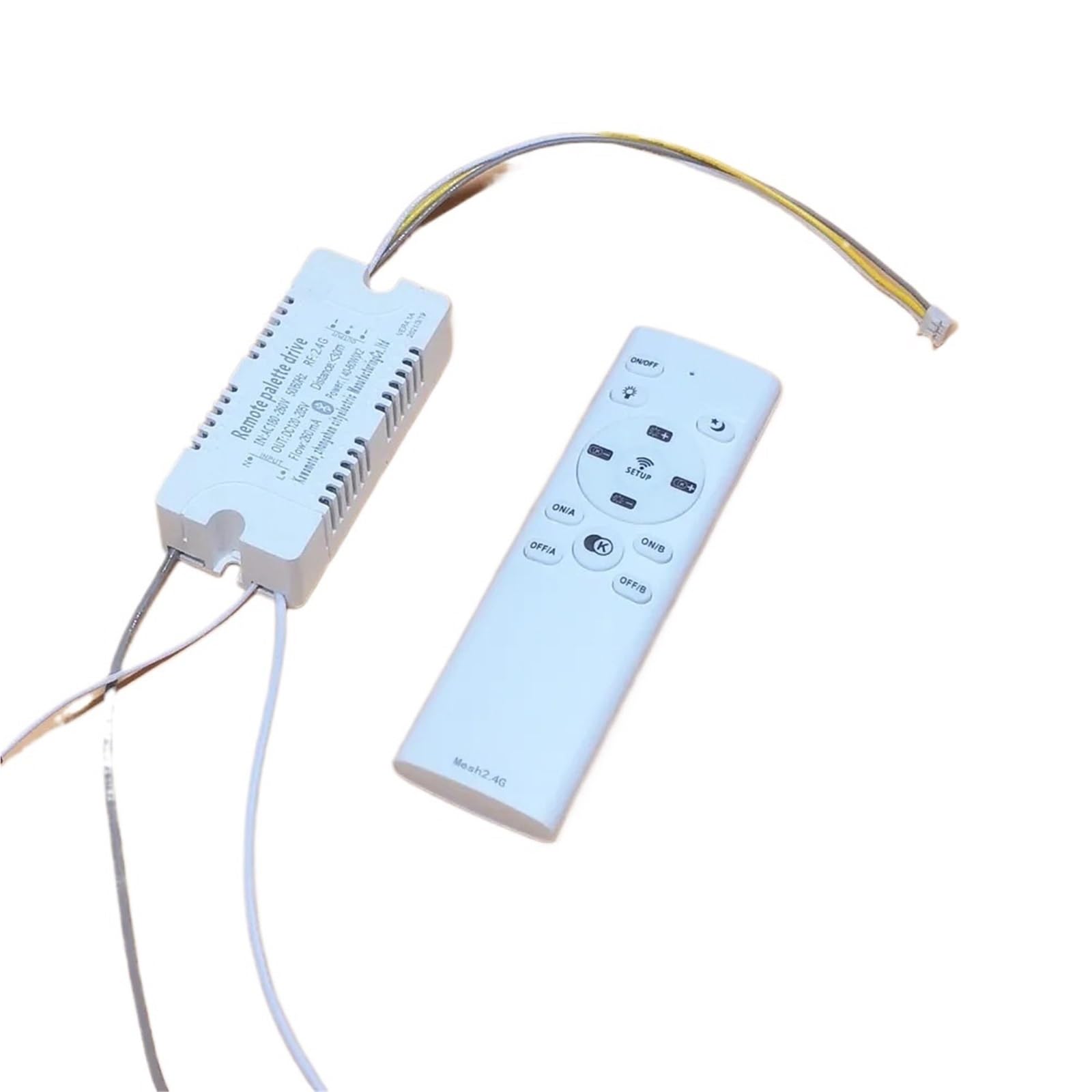 Driver LED con controllo APP for telefono con palette remota (20-40W) X4 (40-60W) X4 trasformatore di illuminazione dimmerabile((40-60W) X2)