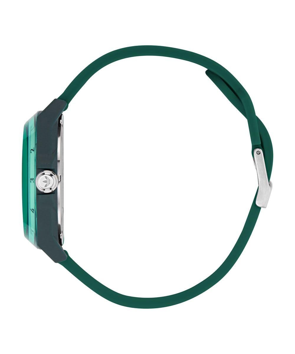 adidas Originals Reloj Analógico para Unisex Adulto de Cuarzo con Correa en Resina AOST25527