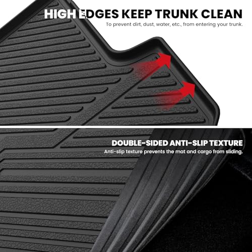 Image of LASFIT Cargo Mat for Hyundai Santa Fe Sport 2018 2017 2016 2015 2014 2013