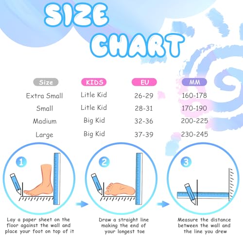 TOMSHOO Rollschuhe Kinder, Roller Skates mit 4 Größen Verstellbar, LED Rädern, Mehrere Größenoptionen, für Weihnachts und Geburtstags Geschenke, Größe M, Blau