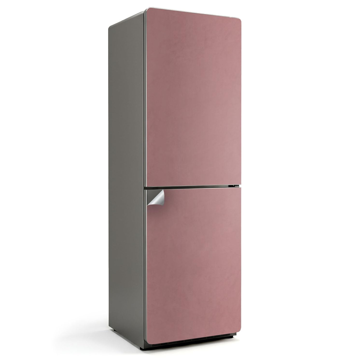 Autocollants frigo 60x190 rose sticker cuisine auto-adhésif protection meuble