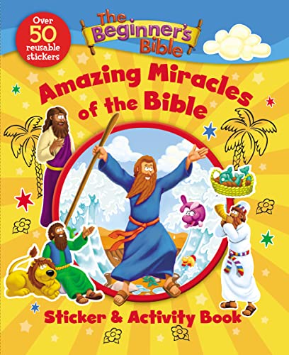 Image of The Beginner's Bible Amazing Miracles of the Bible Sticker and Activity Book