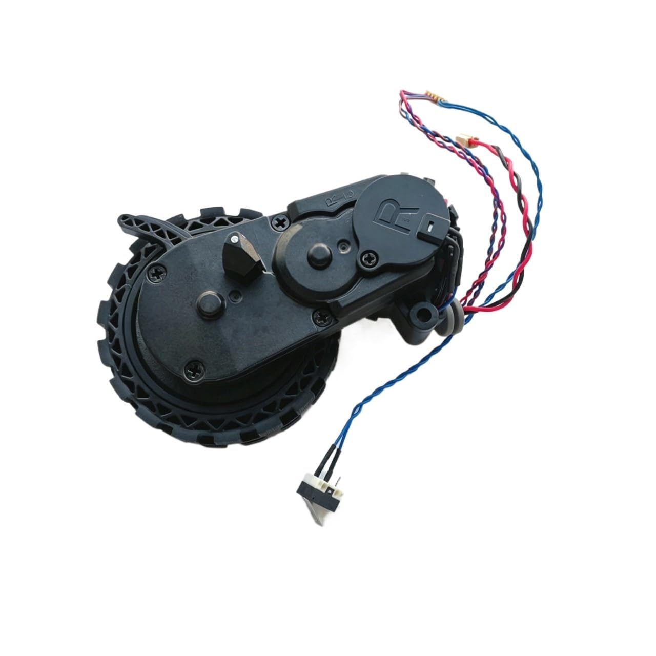 Genterun R Vacuum Cleane Wheel Moto Assembly,Compatible Fo Yeedi,Vac Station Dvx34 Hybrid Dvx24 Obotic Vacuum Cleane Parts Wheel,Suitable Fo Various Surfaces(R)