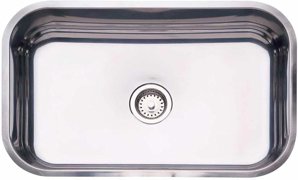 Cuba de embutir Tramontina Lavínia 47 BL em Aço Inox Pré-polido 47x30 cm