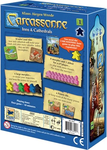 Carcassonne - Jeu de société - Zman Games - Z-man Games