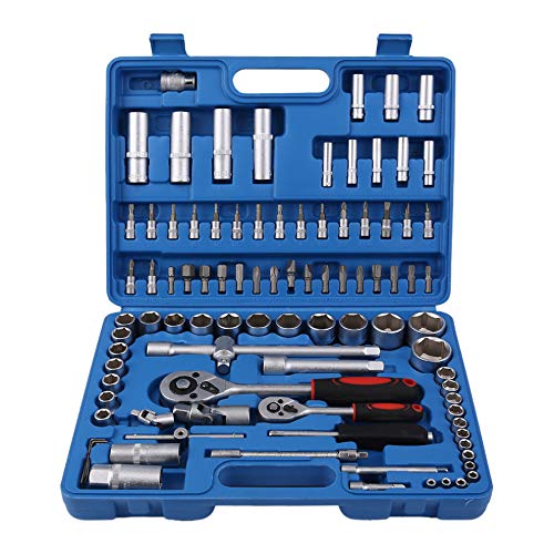 #N/A Werkzeugkoffer 94tlg Steckschlüssel-Satz Ratschenkasten Set Knarrenkasten Steckschlüssel-Satz Gabelschlüssel Universal Werkzeugkiste 94-teilig Für Haushalt, Garage & Werkstatt 1 #N/A Werkzeugkoffer 94tlg Steckschlüssel-Satz Ratschenkasten Set Knarrenkasten Steckschlüssel-Satz Gabelschlüssel Universal Werkzeugkiste 94-teilig Für Haushalt, Garage & Werkstatt