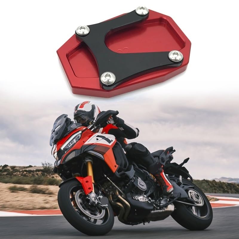 Extension béquille élargisseur plaque de support moto Multistrada V4S - 3