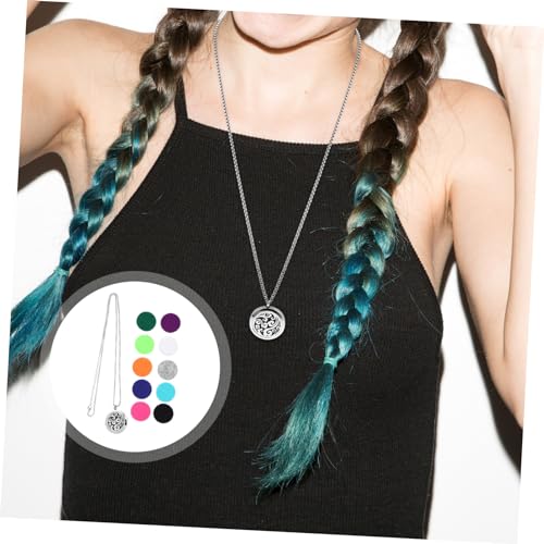 Colar De Aço Inoxidável Dipper Água Charme Colar Pingente De Óleo Essencial Colar Perfumado Difusore