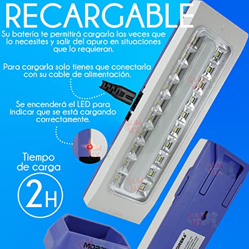 Opiniones y reviews de Luminario de emergencia recargable para comprar online. 10 Imagen adicional