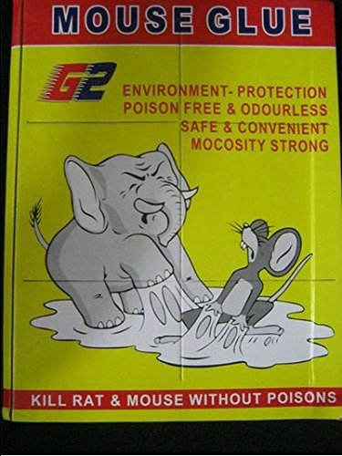Maa Gaytri Sarees Mouse Insect Rodent Lizard Trap Rat Catcher Adhesive Sticky Glue Pad - Non Poisonous - Non Toxic - Odourless - Rat Terminator