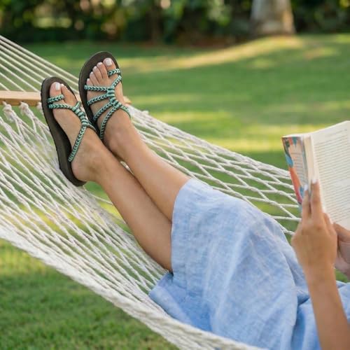 Image of Plaka Relief Flip Flops for Women with Arch Support | Comfy Sandals for Women | Perfect for the Beach, Long Walks or Poolside