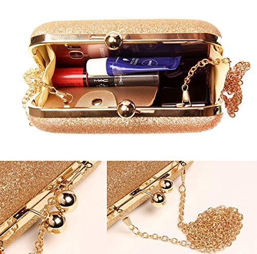 TOOBA Women's Handicraft Beautiful Bling Box Clutch Bag - Image 5