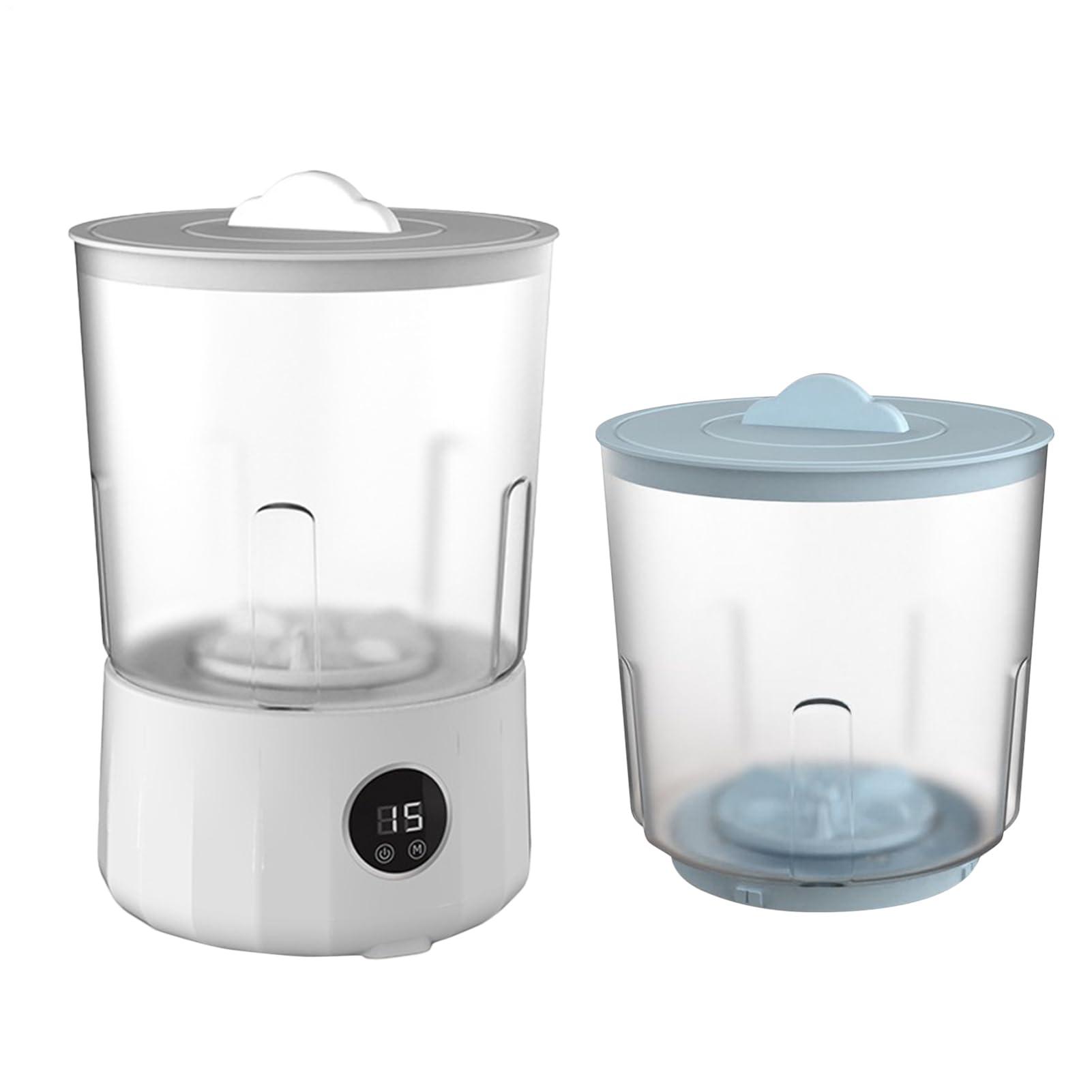 Portátil Limpiador Recargable Con 2 | Camping Compacta Para Camping, Hogar, Apartamento, Dormitorio, , Exterior, Ropa Infantil, Bragas,