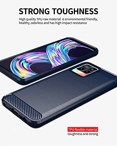 GIOPUEY Cover per Realme 8/8 PRO, Silicone TPU