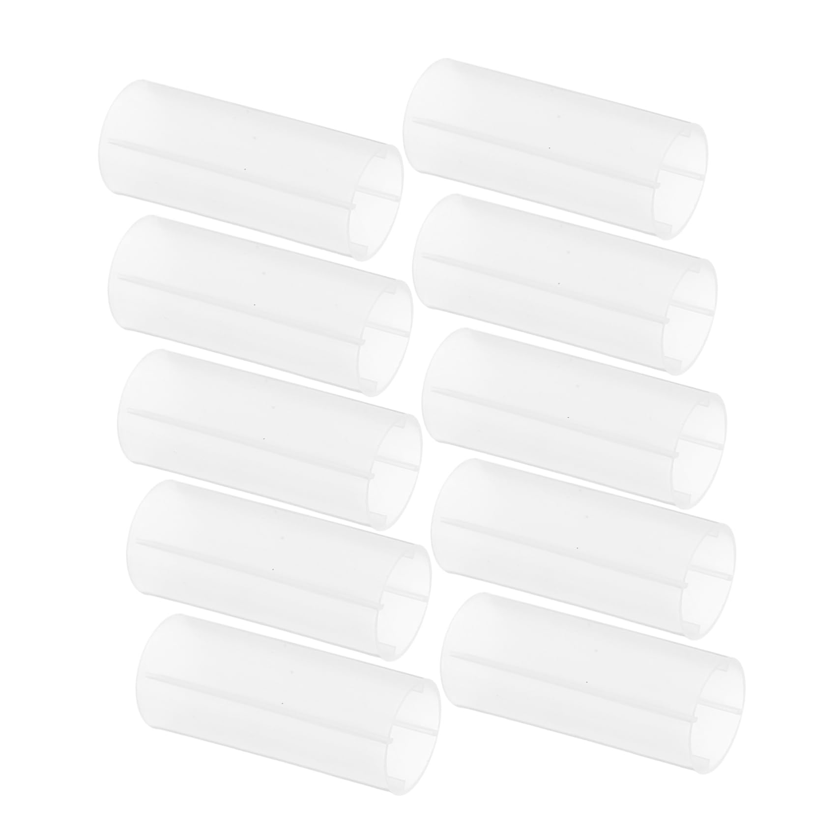 Holibanna 10pcs Battery Sleeve Adapter Battery Protective Spacer Versatile Holder Converter for Various Applications Easy Installation and Premium Insulation for Home Use