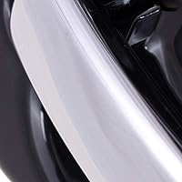 Vista 8 de La manija de puerta exterior se adapta a Cadillac Chevy GMC Pickup Driver delantero cromado y negro