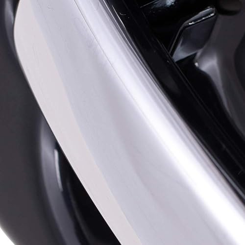 Miniatura 8 de La manija de puerta exterior se adapta a Cadillac Chevy GMC Pickup Driver delantero cromado y negro