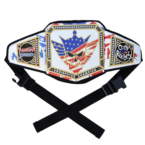Championship Style Fanny Pack Belt Bag Adjustable Waist Pack for Men Women Large Capacity Travel Bum Bag with Zipper Compartments for Sports Festivals & Everyday Use (Cody Unisex Kids)