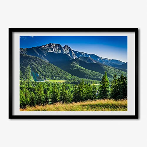 Affiche peinture cadre MDF 70x50 cm Tulup tableau photo décoration murale moderne Tatry