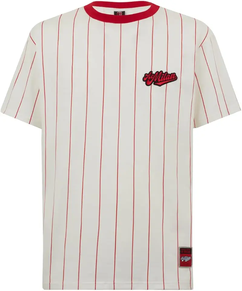 AC Milan Collection Striped T Shirt