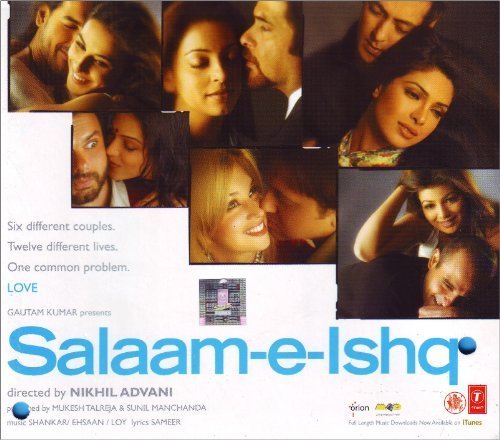 Salaam - e - Ishq (Hindi Film / Bollywood Movie Music CD) by Shankar Mahadevan, Ehsaan Noorani, Loy Mendonsa, Adnan Sami, Shilpa, Shaan, Nihi (2006-09-12)