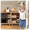 AUCOOMA Penguin Stuffed Animal Toys 9.8", Plush Penguin Dolls for Kids Black #3