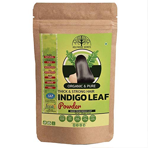Hollywood Secrets Organic Indigo Powder Hair Color (100gm)-image-6
