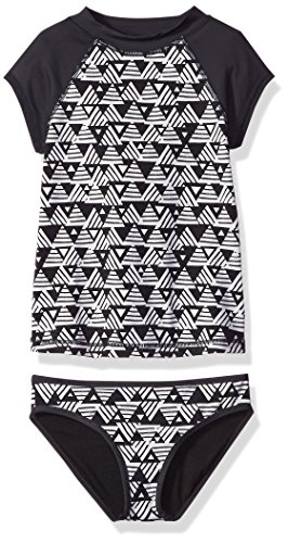 Billabong Girls' Geo Delight Short Sleeve Rashguard Set