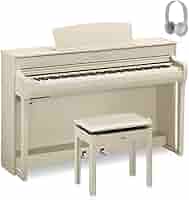 YAMAHA クラビノーバ CLP-745WA 木製鍵盤 88鍵 保証あり YAMAHA CLP-745WA 2021年製 中古 電子ピアノ Clavinova