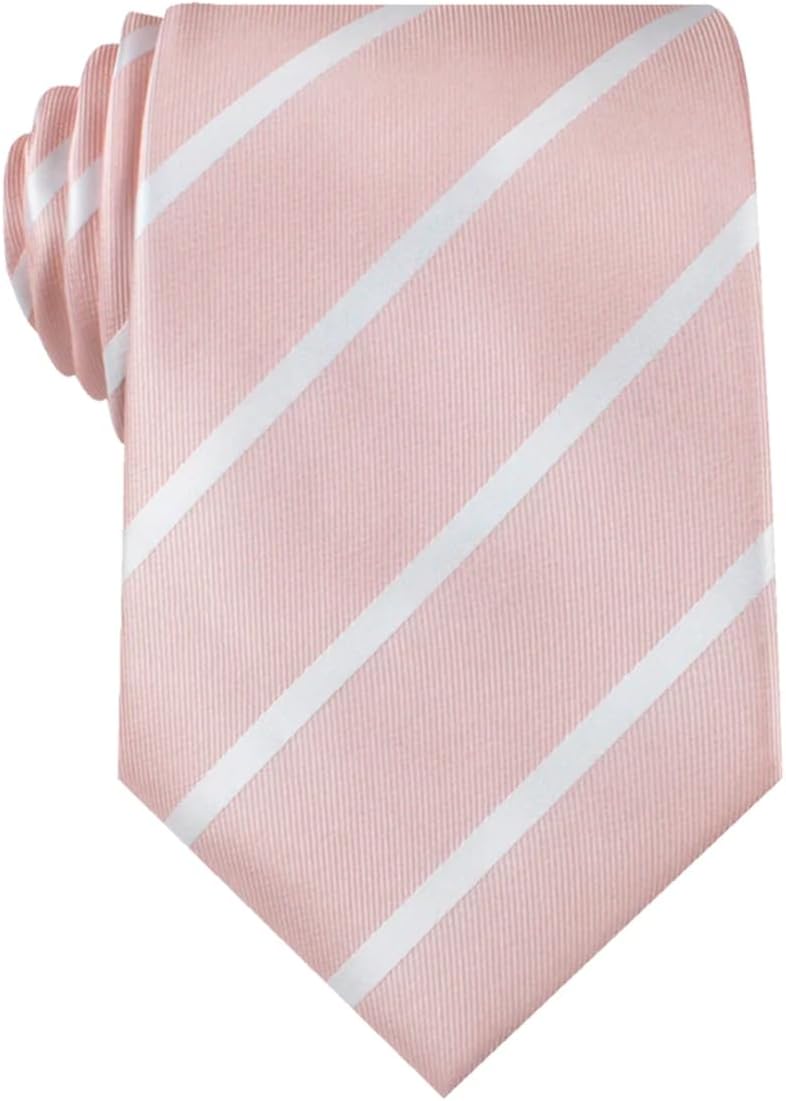 OTAA Stripes Necktie Casual Ties for Men - Perfect Neck Tie for Groomsmen Wedding Ties or Formal Occasions