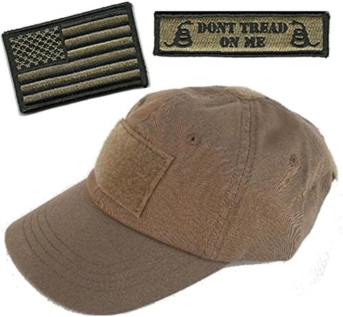 Gadsden and Culpeper Operator Cap Bundle - w USA/Dont Tread Patches
