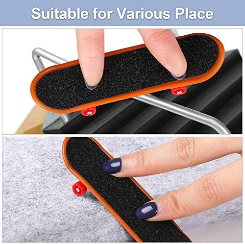 SOOKIN Finger Board 10PCS Fingerboards Finger Skateboard Mini Skateboard Deck Truck - Perfect for Kids Party Favours Bag Fillers Children Gift