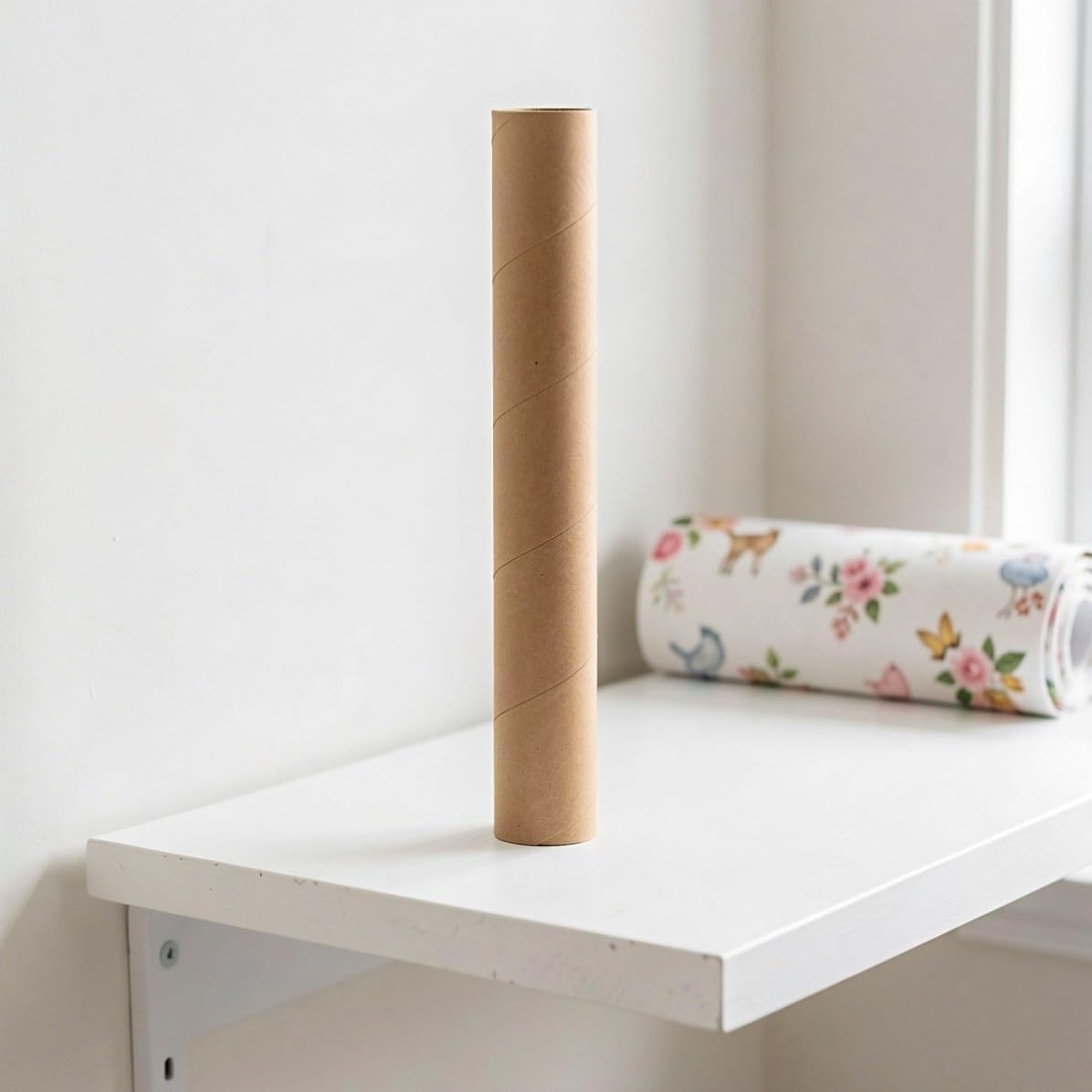 NUOBESTY 10pcs Poster Shipping Tube with Cap, Kraft Paper, for Documents