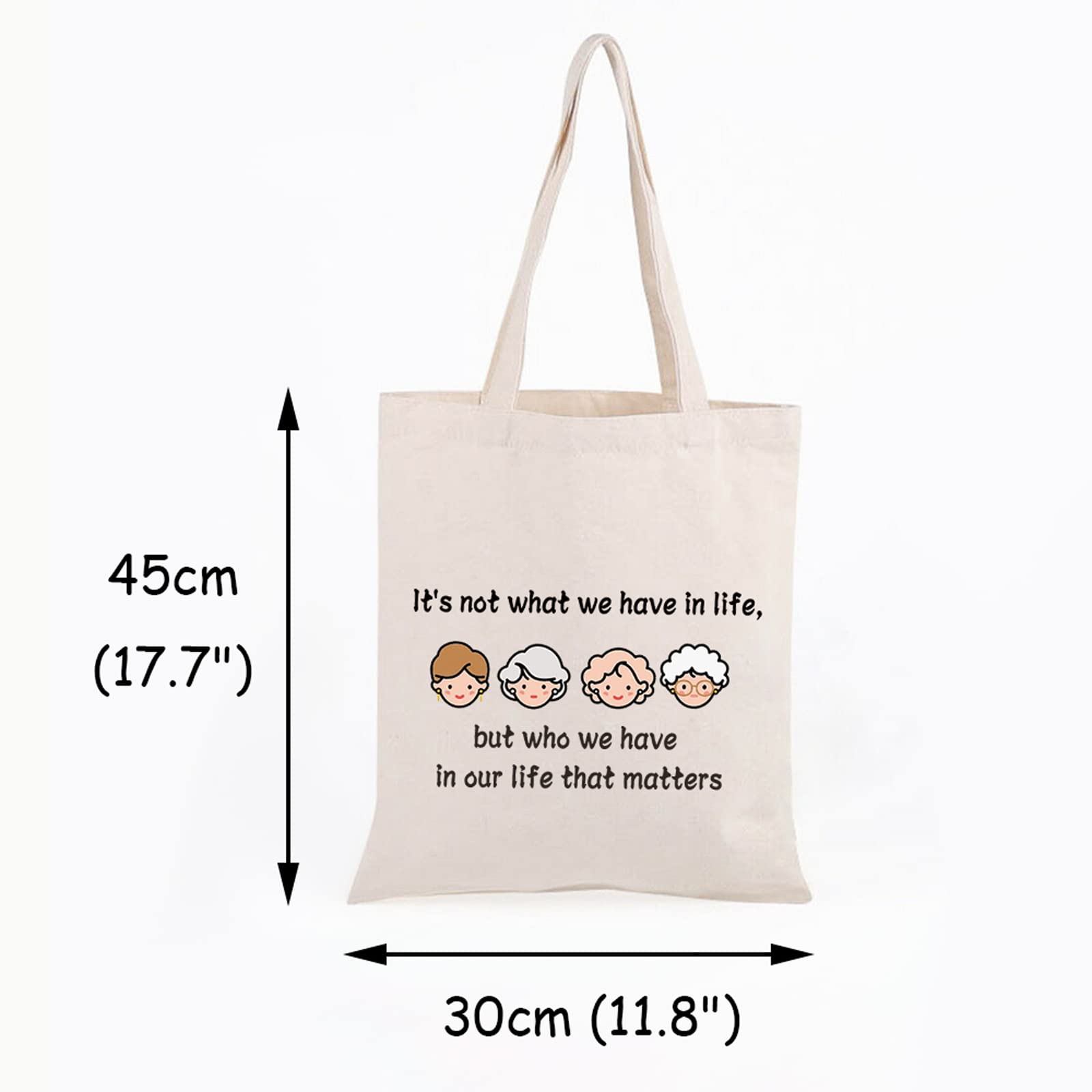 JXGZSO Golden Friends Makeup Travel Bag Friendship Birthday Gift It's Not What We Have In Life But Who We Have In Our Life That Matters (Golden friendship shopping)