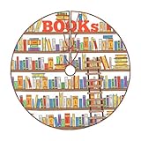 Décoration de vacances polyvalente : plus qu'une collection d'étagères amusantes et une jupe d'arbre imprimée échelle Utilisez-le comme une décoration de table festive, une couverture décorative pour les paniers cadeaux, ou une toile de fond photo sur le thème des vacances pour répandre la joie dans toute votre maison.