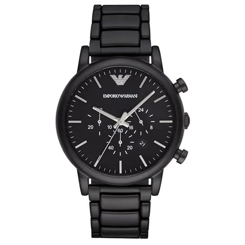 Emporio Armani Watch for Men, Chronograph Movement and 46 mm