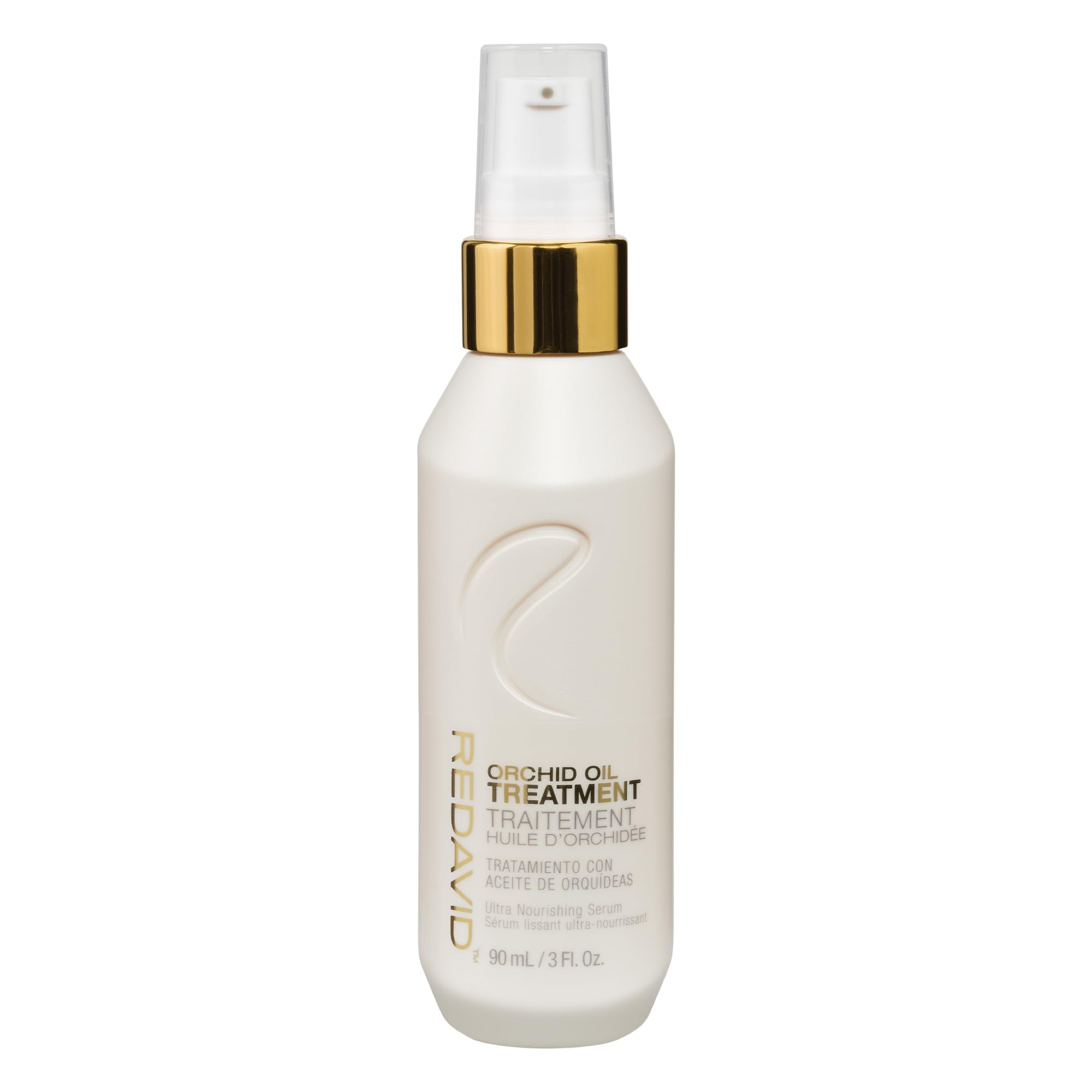 Redavid Orchid Oil Ultra Nourishing Treatment - Luxury Hair Oil made from Cymbidium Orchids for Damaged, Curly Hair - Clinically Strengthens, Adds Protein & Hydrates Hair (3 Fl Oz)