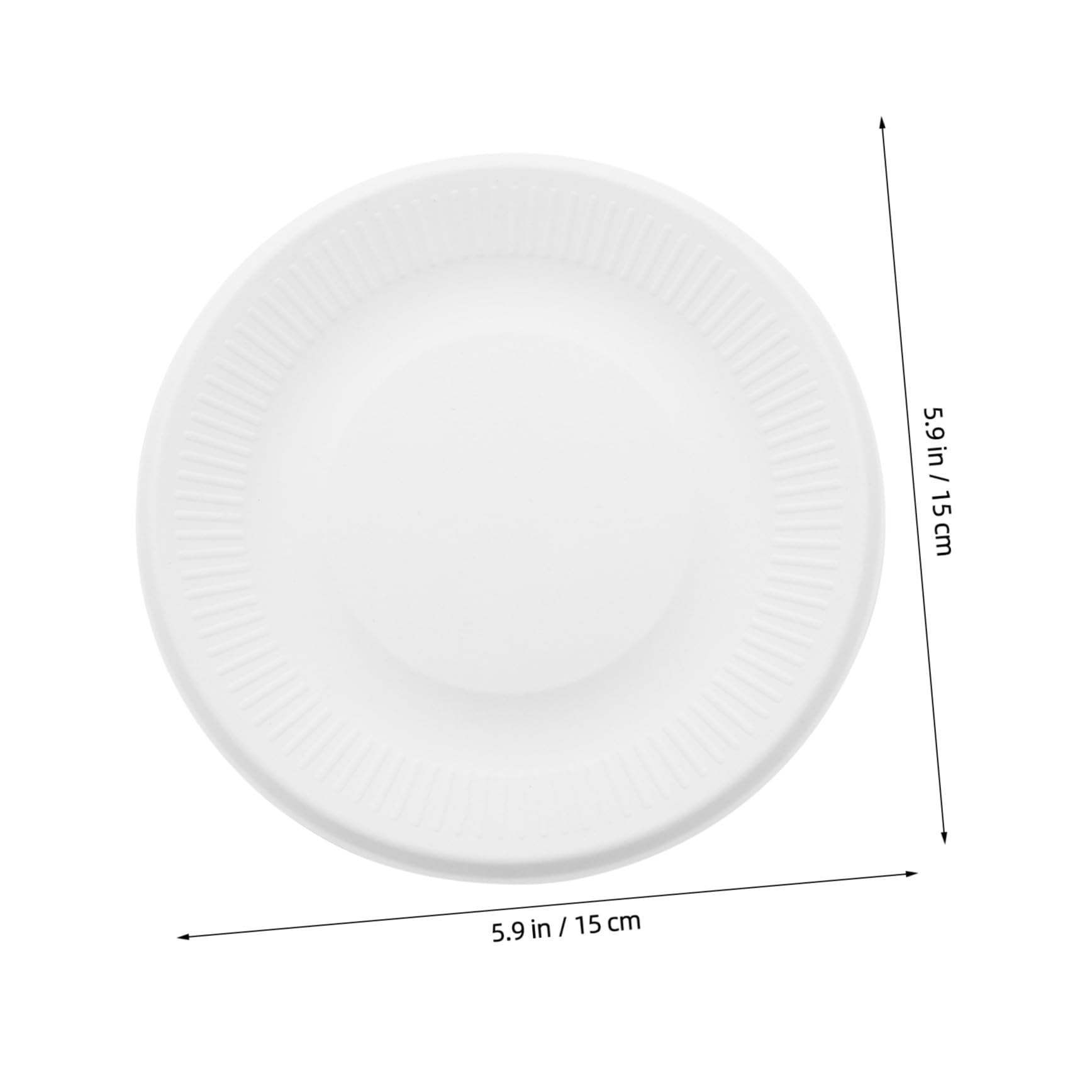 200 Piezas Platos Desechables de Papel de Unidades para Postres y Aperitivos Fiestas Bodas y Picnics Bandejas y Elegantes para Eventos