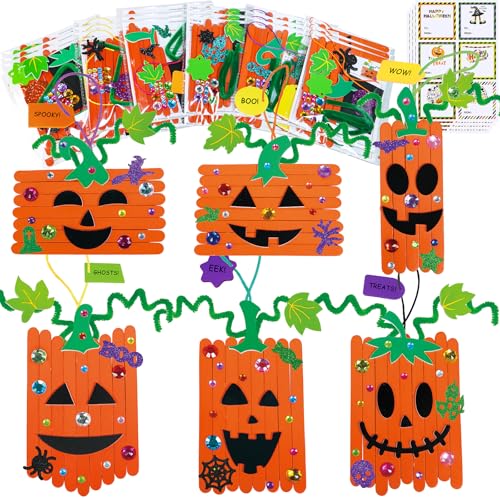 Bricolage automne citrouille Winlyn pour occuper les enfants à la maison